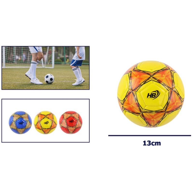 foto del prodotto pallone palla da calcio calcetto misura 13 cm football allenamento gara 06508 trade shop traesio