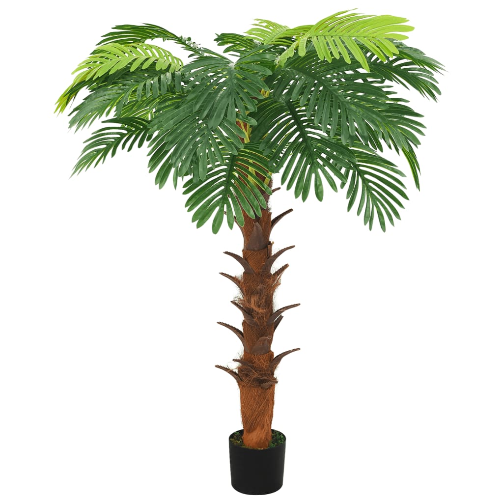 foto del prodotto palma cycas artificiale con vaso 160 cm verde