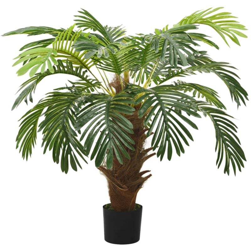foto del prodotto palma cycas artificiale con vaso 90 cm verde vidaxl