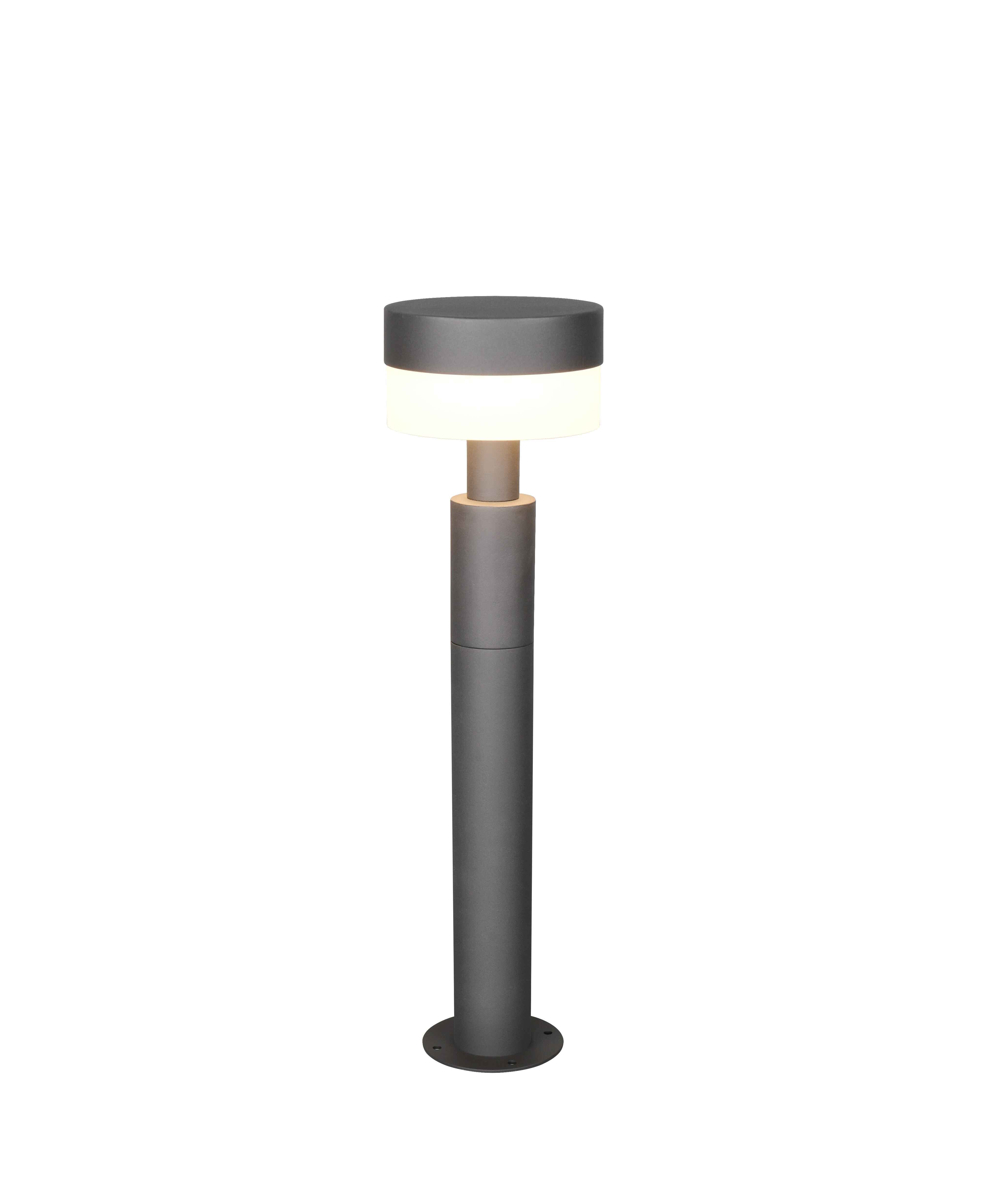 foto del prodotto palo da esterno led, alluminio, antracite, h 50 cm, mackenzie