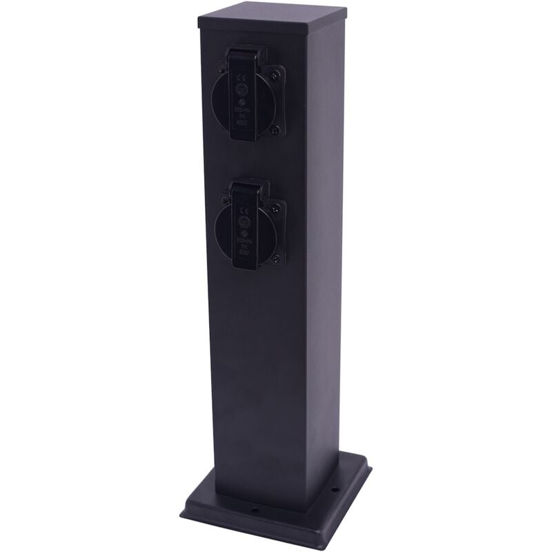 foto del prodotto palo da giardino elettrico 40 cm 2 prese 16 a