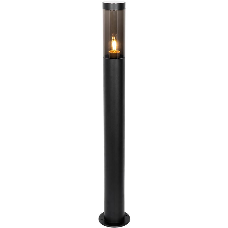 immagine 0 del prodotto palo da giardino rox moderno acciaio,plastico nero oblungo max. 1 x watt qazqa