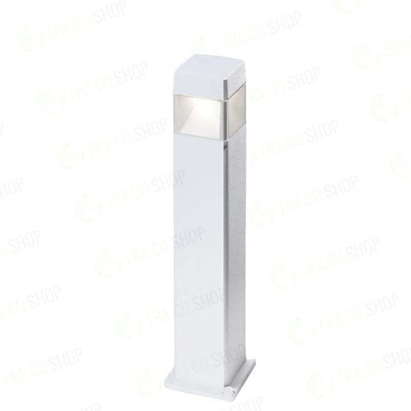 foto del prodotto palo da terra esterno 7w cct da giardino elisa 800 bianco 80cm ip55 - fumagalli