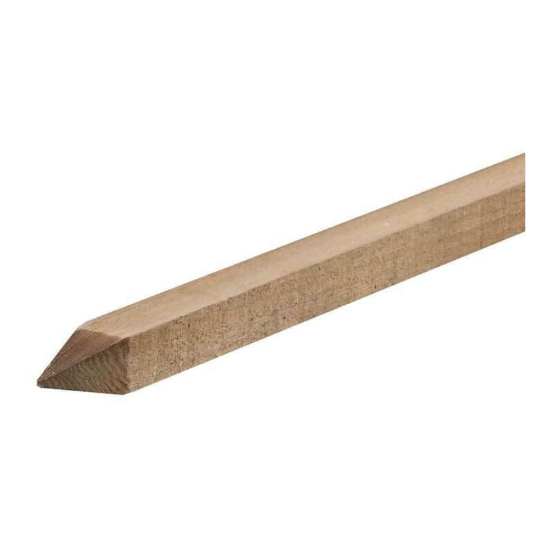 foto del prodotto palo di legno a punta di castagno 210 cm