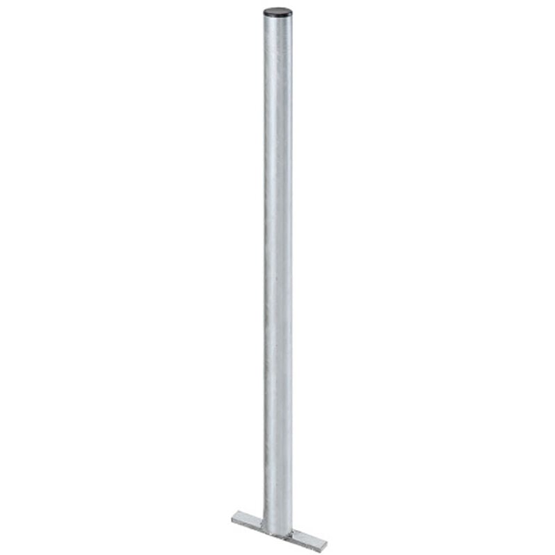 foto del prodotto palo in acciaio zincato per cassonetto stradale 60x1200mm