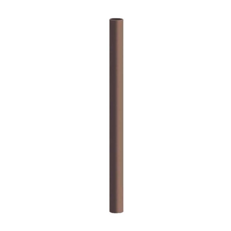 foto del prodotto palo in alluminio d60 h.1000mm corten 41 36 sovil