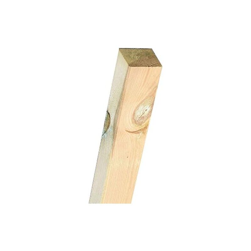foto del prodotto palo in legno 7 x 7 cm, altezza 120 cm