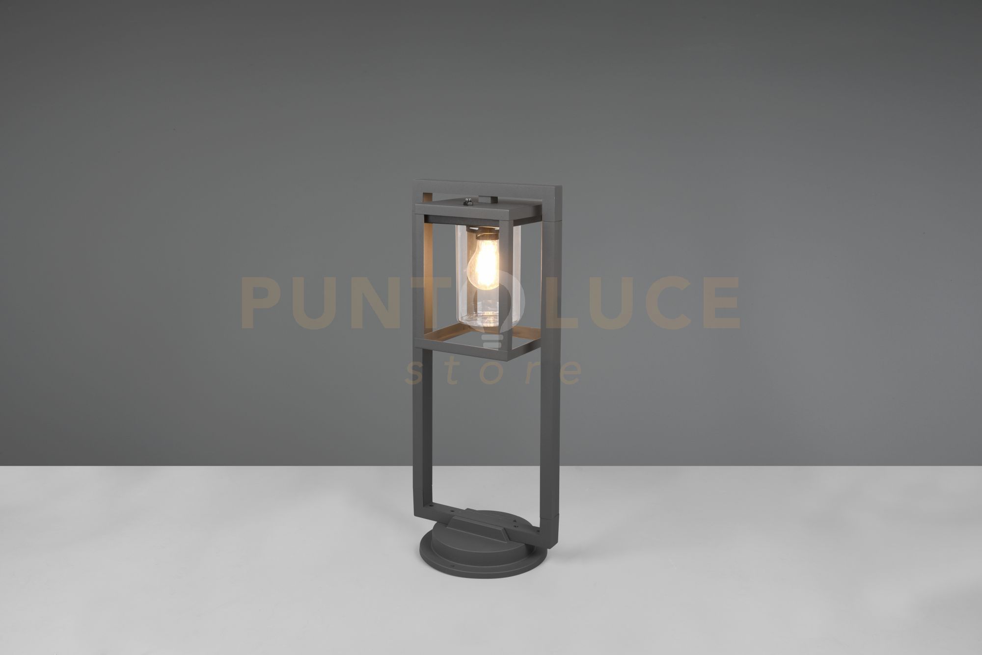foto del prodotto palo lunga con sensore crepuscolare ip44 h.60cm antracite 512060142