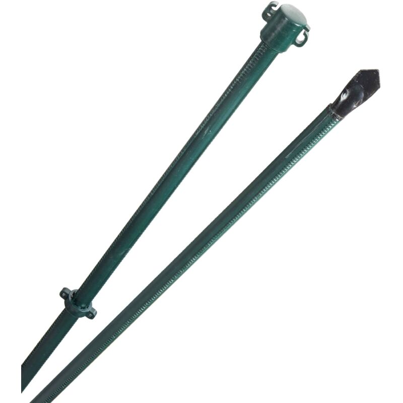 foto del prodotto palo metallico plastificatoaltezza 1m