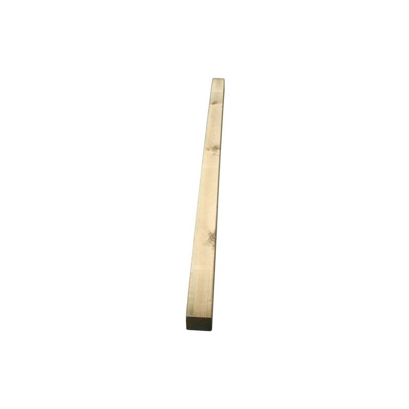 foto del prodotto palo montante cm 7x7x120h in legno impregnato per staccionata o cancelletto