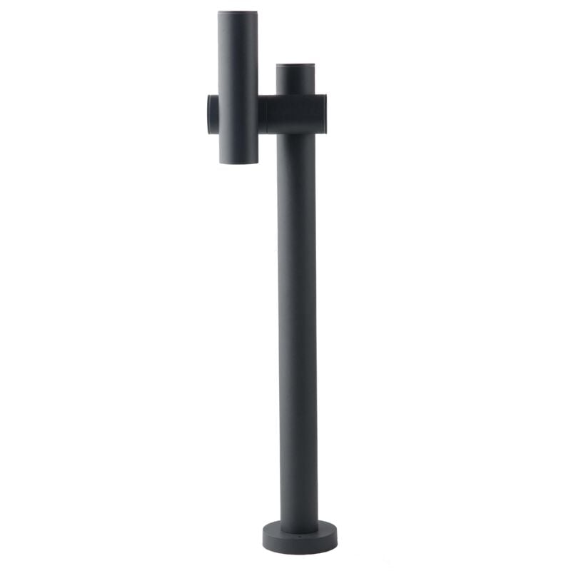 foto del prodotto palo reverse antracite in alluminio 5.3w 460lm 4000k(luce naturale) ip44 70x14x14cm.'