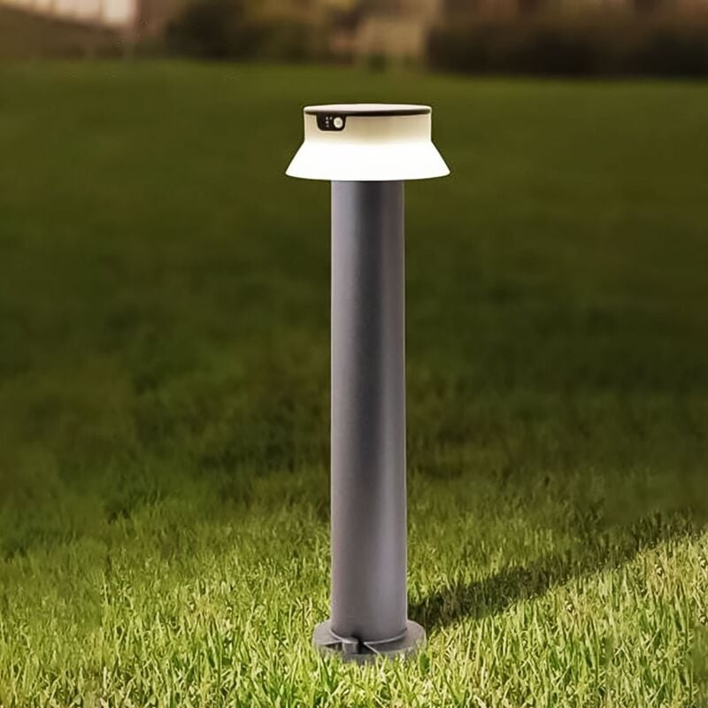 foto del prodotto palo solare da terra 3in1 felice 800 led ip55 nero opale fumagalli