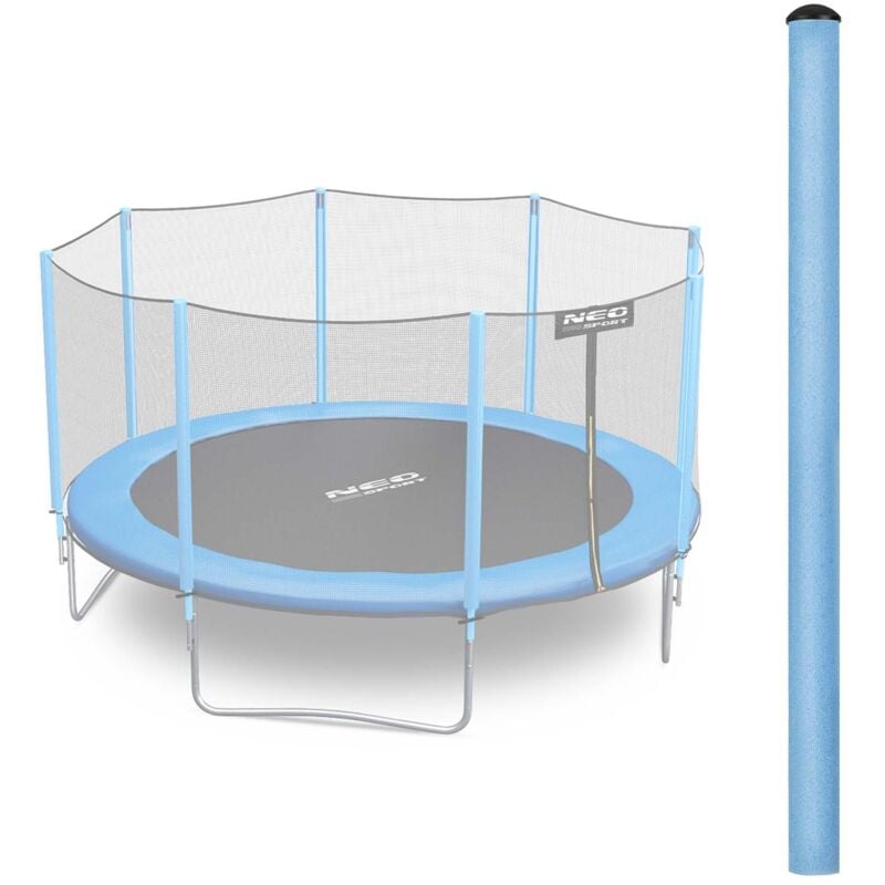 foto del prodotto palo superiore per trampolino con rete esterna 8 15 piedi blu neo sport