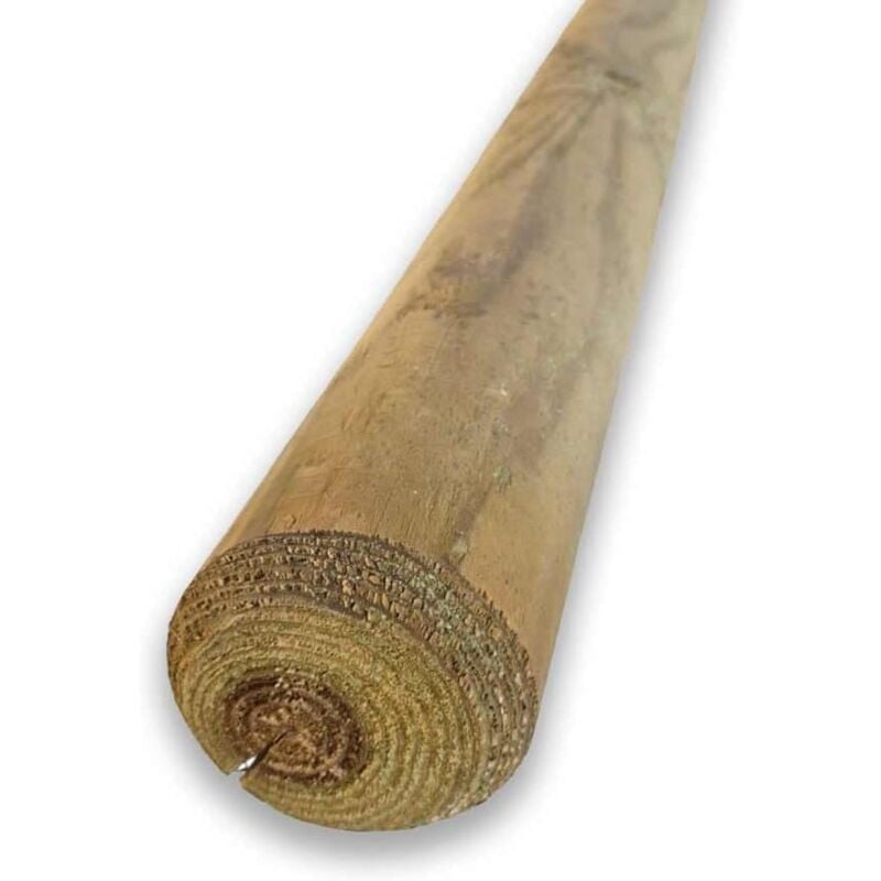 foto del prodotto palo tondo in legno per recinzioni da 8 cm, 200 cm