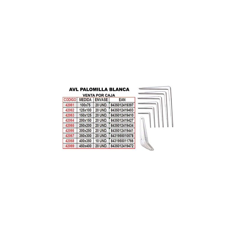 foto del prodotto palomilla bianca 250x200 1943 4 avl