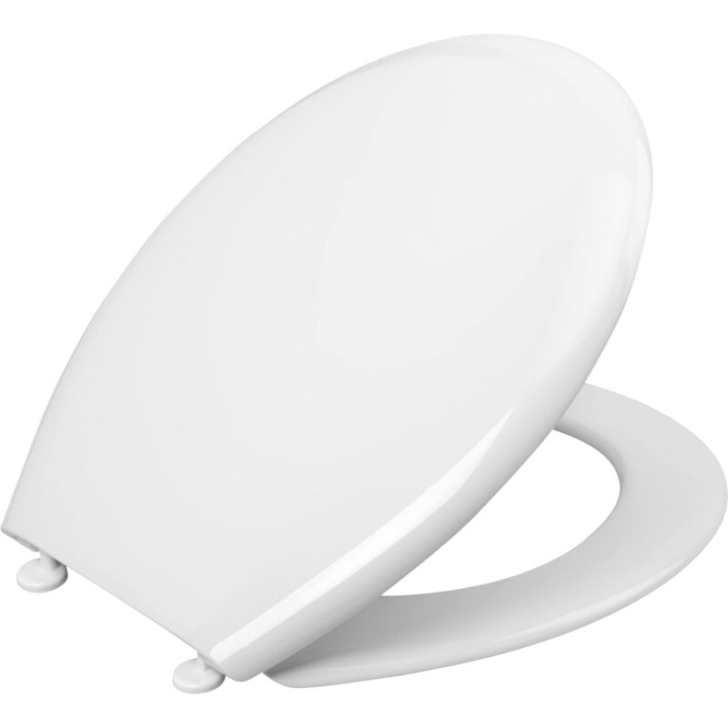 foto del prodotto palu 1076385 sedile wc in termoplastica di facile manutenzione, design semplice si adatta a qualsiasi bagno, sedile del water, copriwater cornat