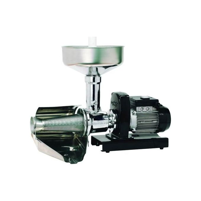 foto del prodotto palumbo passapomodoro elettrico sm5 inox da tavolo n.5 370w 0,5hp