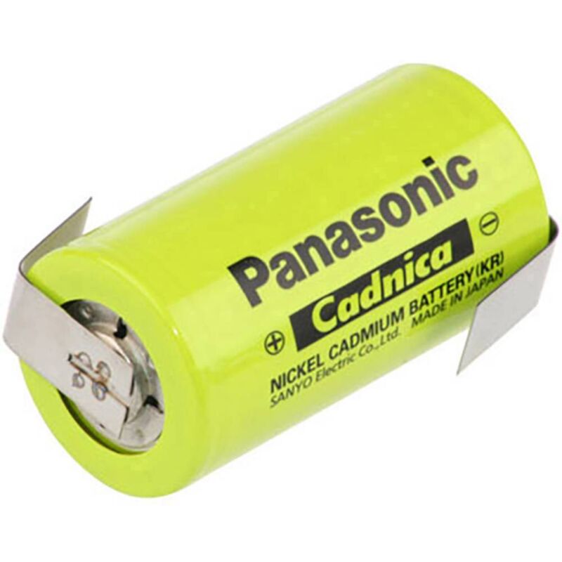 foto del prodotto panasonic c zlf batteria ricaricabile speciale 1 2 torcia c linguette a saldare a z, adatto alle alte temperature nic