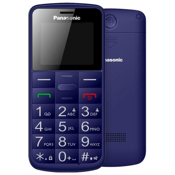 foto del prodotto panasonic easy phone 1,77'' dual sim blu