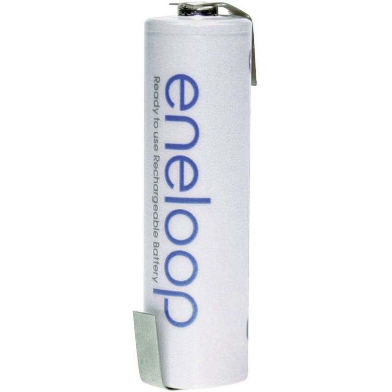 foto del prodotto panasonic eneloop zlf batteria ricaricabile speciale stilo aa linguette a saldare a z nimh 1.2 v 1900 mah