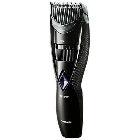 foto del prodotto panasonic er-gb37, regolabarba e tagliacapelli, pettine accessorio, wet dry, silver - er-gb37-k503