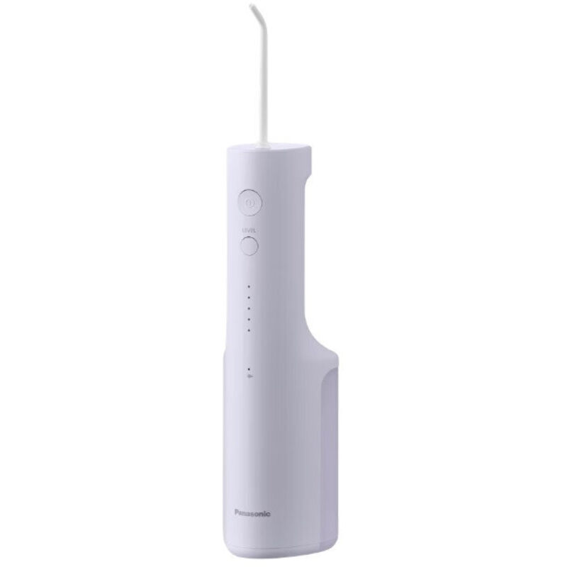 foto del prodotto panasonic ew-dj26 irrigatore orale wireless 0,2l 5 livelli 2 testine viola