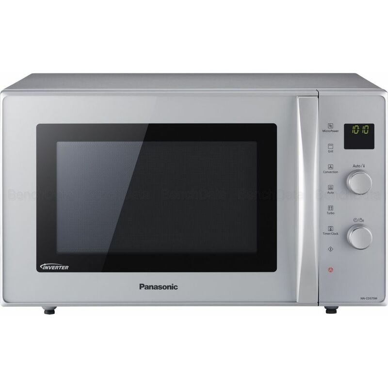 foto del prodotto panasonic microonde combinato 27l 1000w argento nncd575mepg