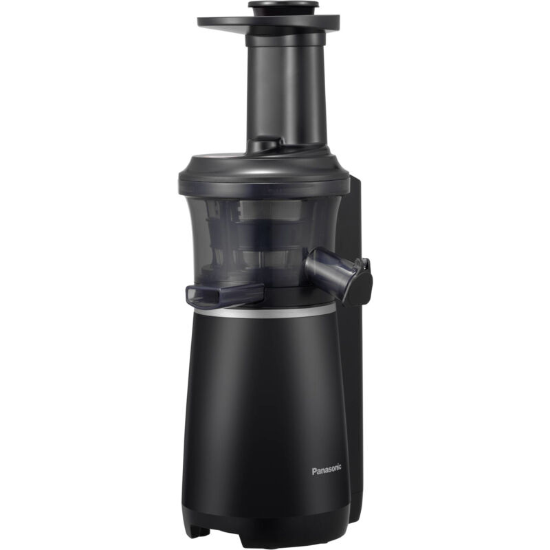 foto del prodotto panasonic mj l501. tipo di prodotto estrattore di succo, colore del prodotto nero, lunghezza cavo 1 m. potenza 150 w, tensione di ingresso ac 