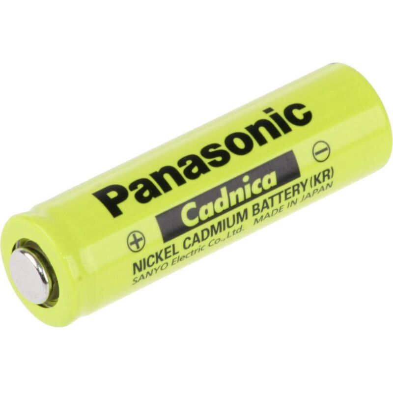 foto del prodotto panasonic - n600aak batteria ricaricabile speciale stilo (aa) adatto alle alte temperature nicd 1.2 v 600 mah
