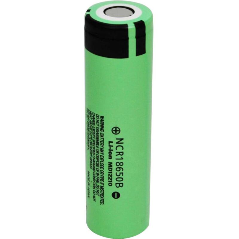 foto del prodotto panasonic ncr18650b batteria ricaricabile speciale 18650 li ion 3.7 v 3400 mah