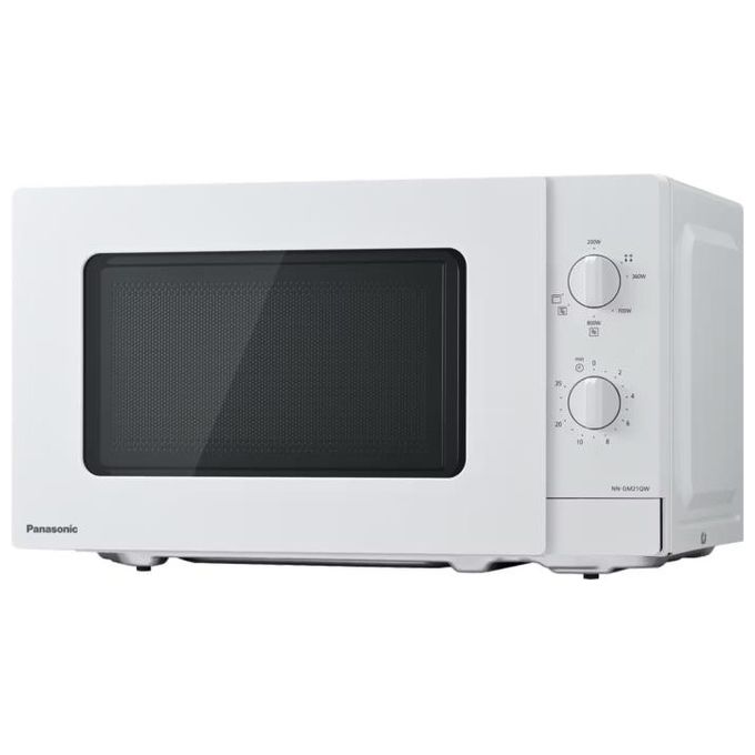 foto del prodotto panasonic nn-gm21qwepg forno microonde grill capacita 20 litri colore bianco
