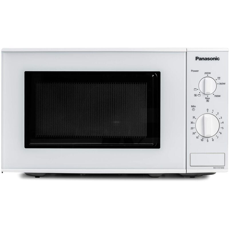 foto del prodotto panasonic nn k101 microonde. combi, 800 w, 20 litri, vetro, bianco