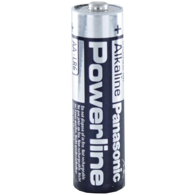 foto del prodotto panasonic pila alcalina 1,5v powerline stilo, aa, lr6, mn1500