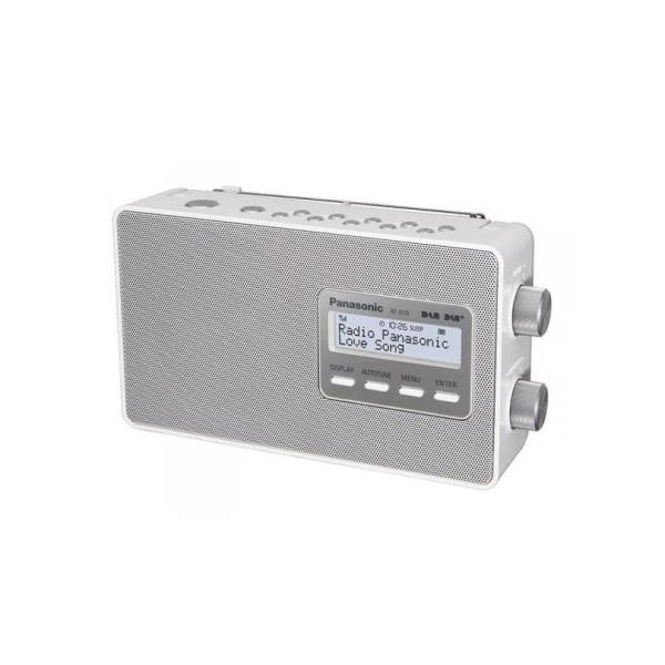 foto del prodotto panasonic rf d10 radio personale digitale bianco