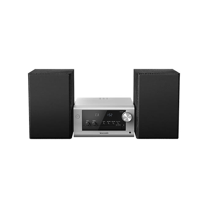 foto del prodotto panasonic sc-pm702eg-s neat impianto stereo compatto micro hi-fi con cd radio dab-fm