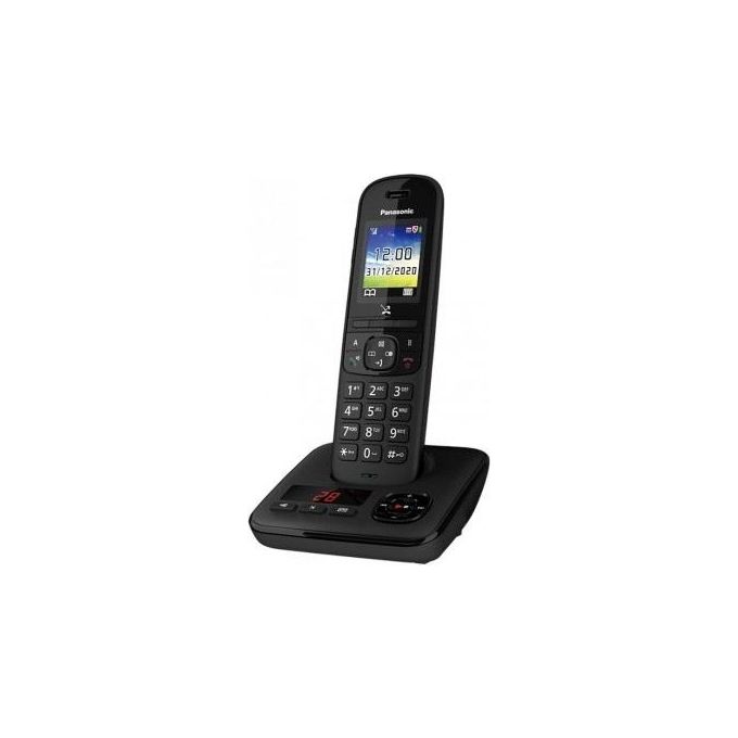 foto del prodotto panasonic tgh720 telefono cordless con segreteria telefonica blocco chiamate automatico base di ricarica inclusa