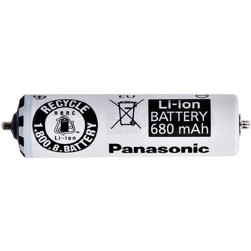 foto del prodotto panasonic una batteria unitaria per rasoio, panoramica weslv9zl2508