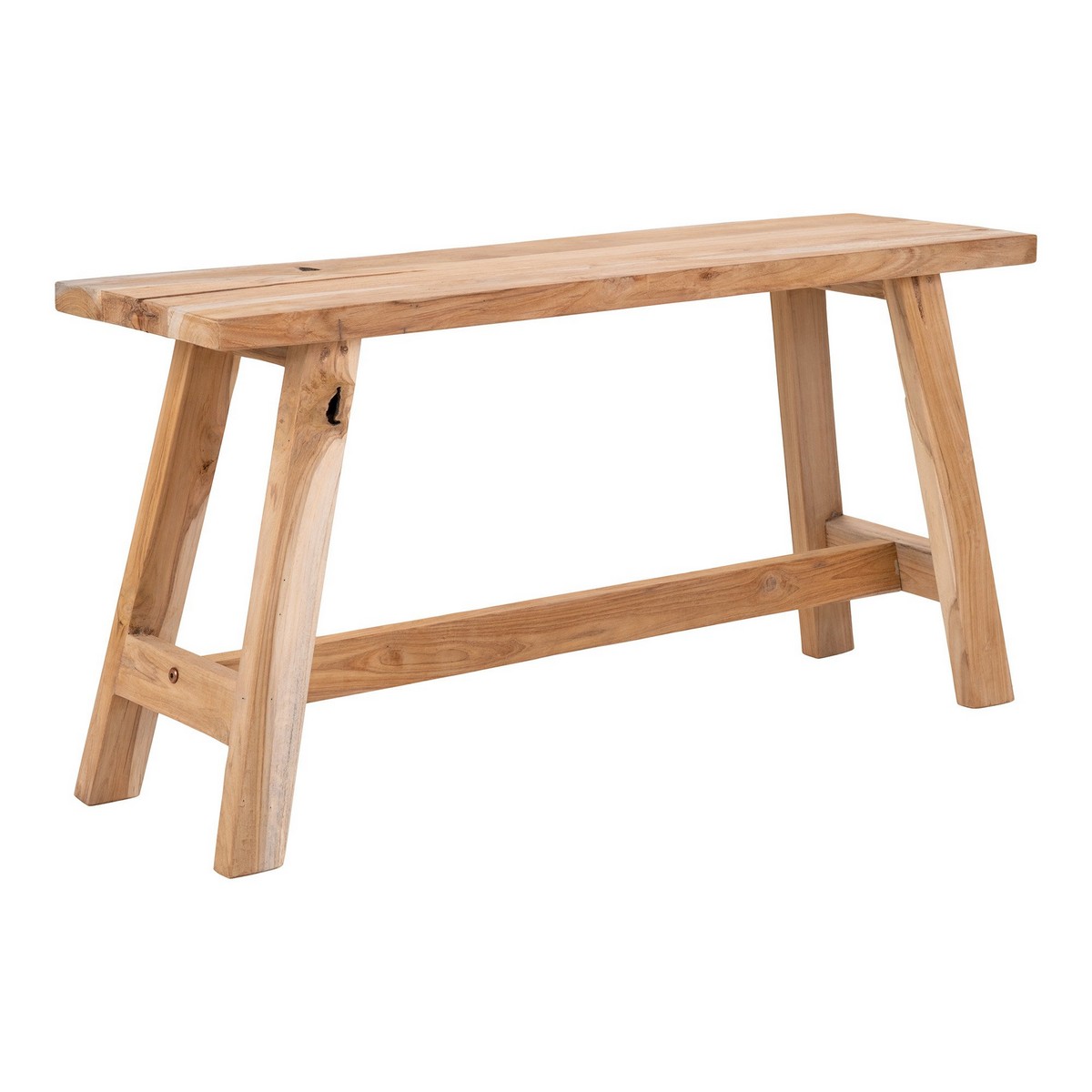 foto del prodotto panca barcelona, marrone, legno, 25x90x45 cm, epikasa