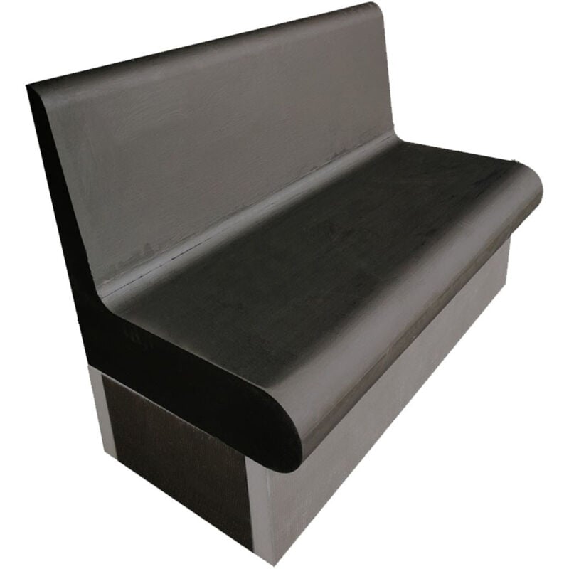 foto del prodotto panca bombata 1200 x 586 cm con schienale in xps pronta da piastrellare per bagno hammam e valstorm