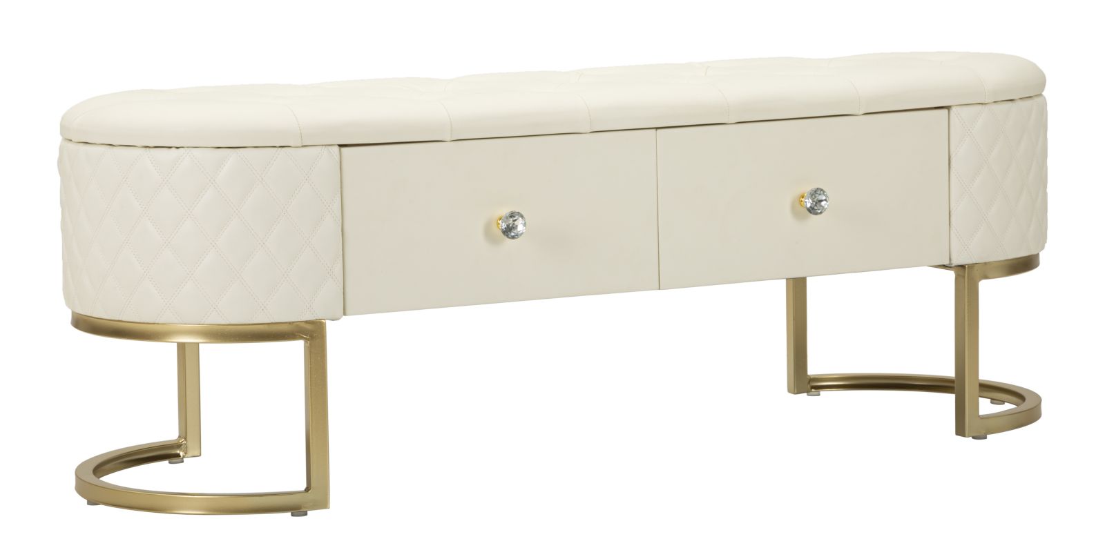 foto del prodotto panca c cassetti sharon cm 120x40x43