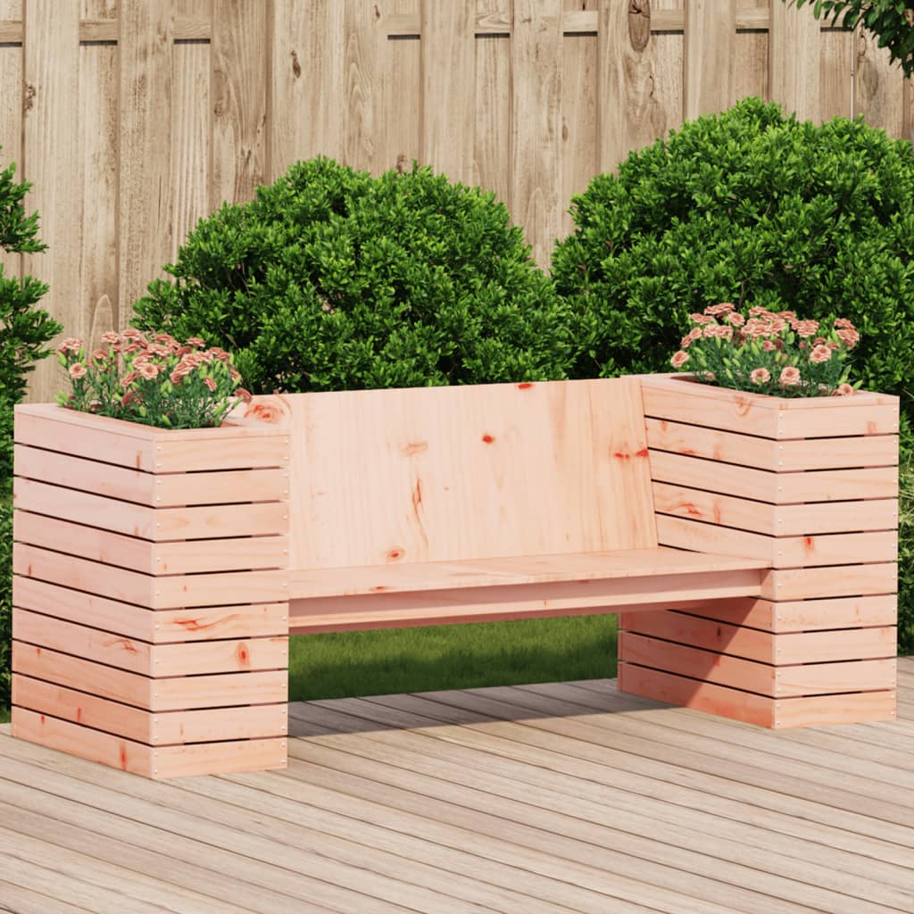 foto del prodotto panca con fioriera 167,5x60x65 cm in legno massello di douglascod mxl 113450