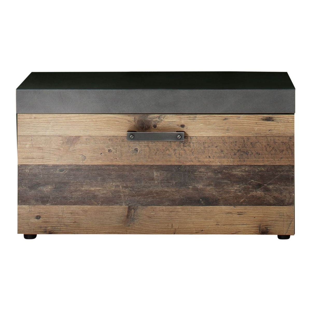 foto del prodotto panca con portaoggetti indy, marrone, legno, 80x45x37 cm, epikasa
