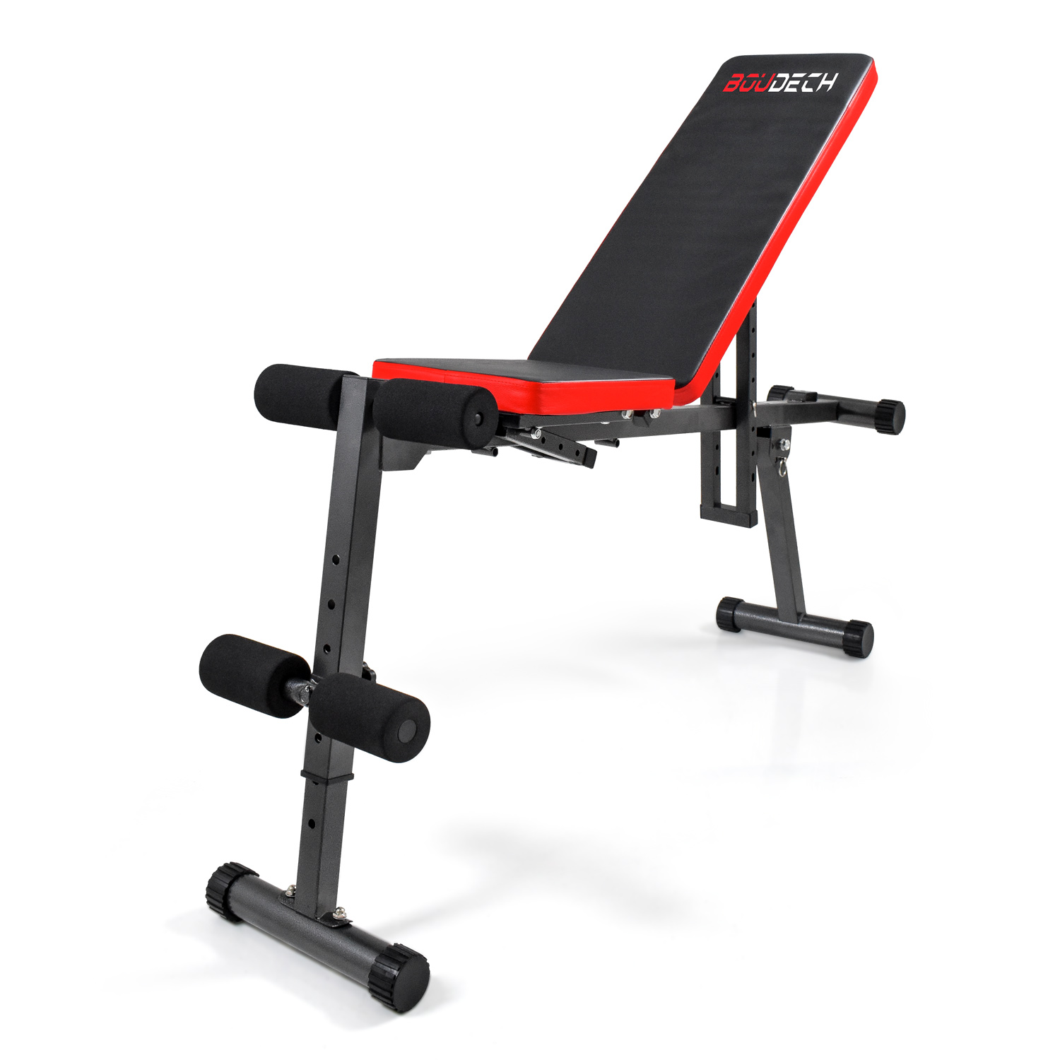 foto del prodotto panca crunch fitness universale per addominali dorsali lombari pesi e manubri