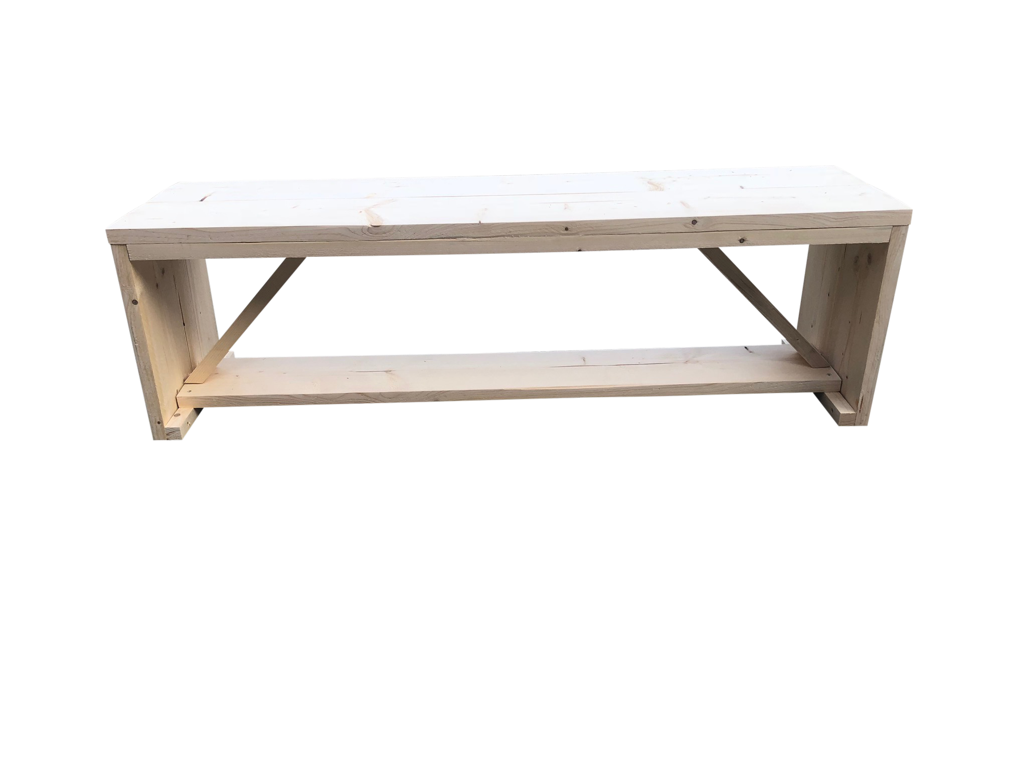 foto del prodotto panca da giardino in legno nick abete lunghezza 150 cm