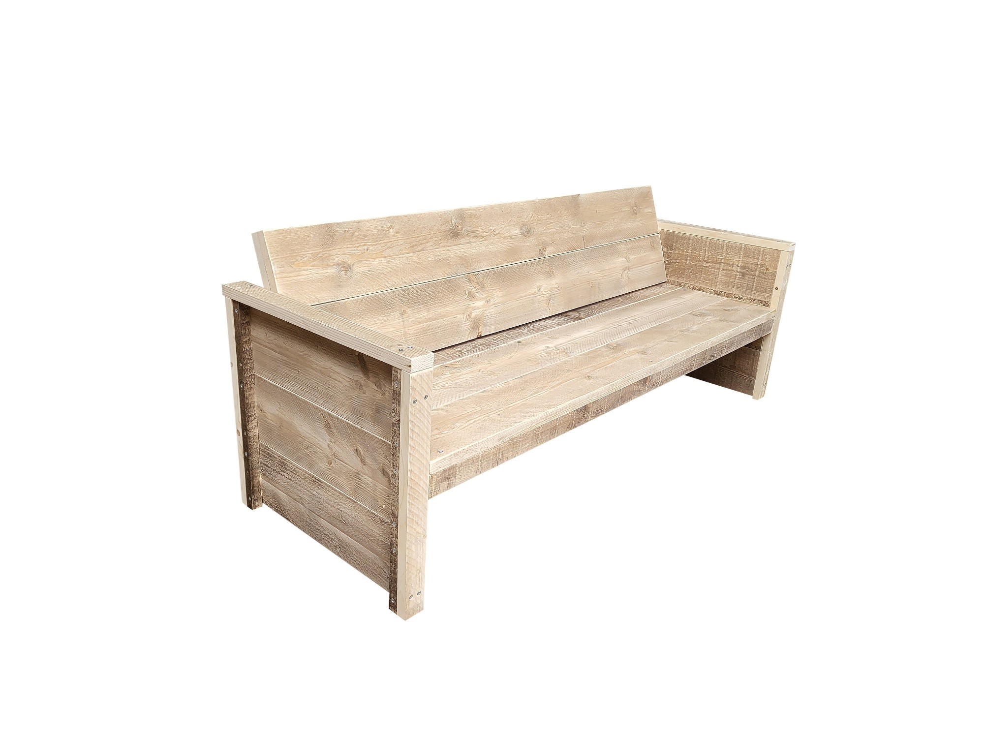foto del prodotto panca da giardino in legno vince dimensioni 175lx72hx57d cm