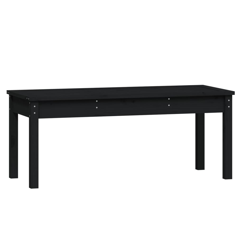 foto del prodotto panca da giardino mobili da giardino per esterni terrazza nera 109 x 44 x 45 cm legno massiccio di pino nero 02 0011750