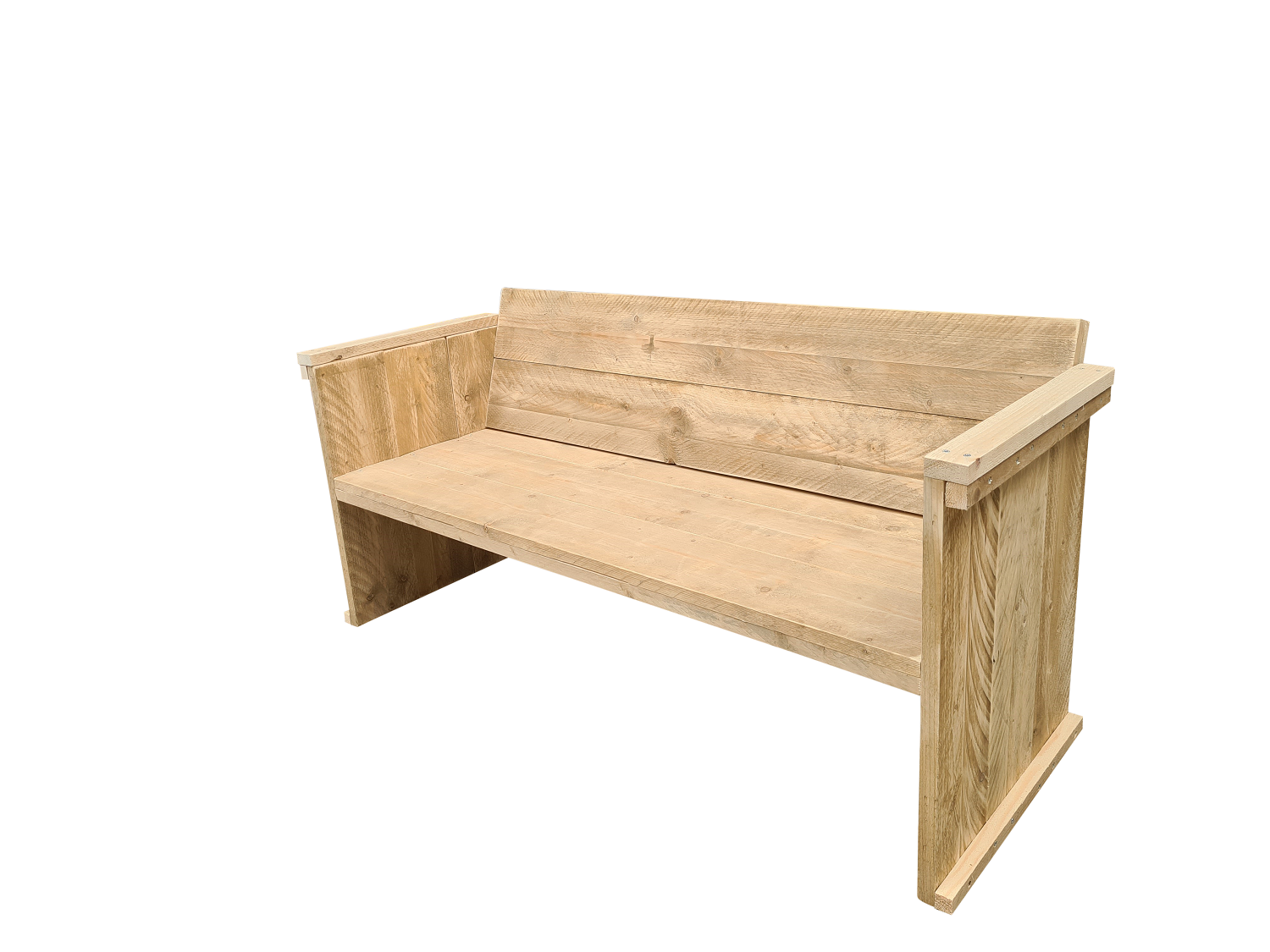 foto del prodotto panca da giardino texel kit costruzione ponteggio legno 152lx72hx57p cm