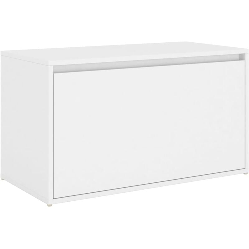foto del prodotto panca da ingresso panca 80 x 40 x 45 cm in truciolato bianco