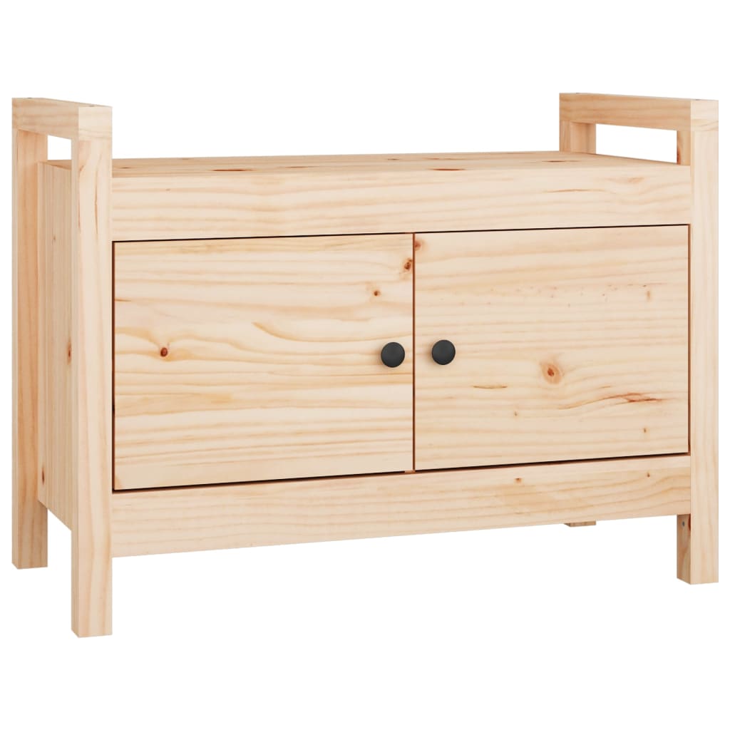 foto del prodotto panca da ingresso panca 80 x 40 x 60 cm in legno di pino massiccio 02 0010797