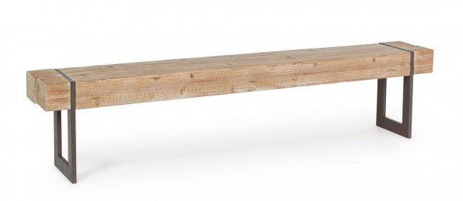 foto del prodotto panca garrett 200x30x45 cm in legno di abete